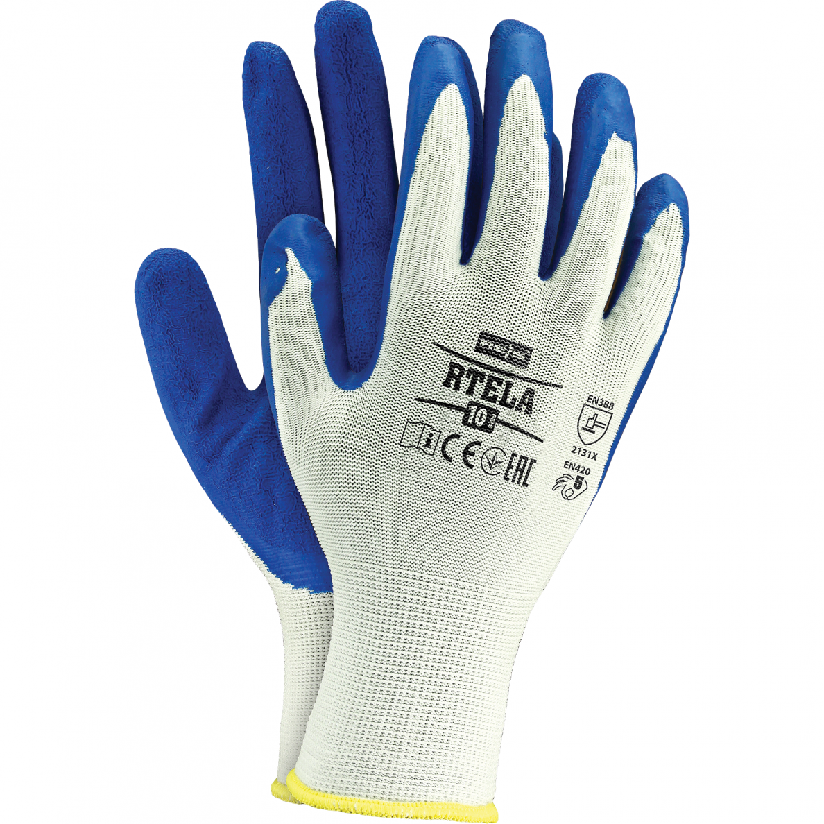 Gloves TELA white (12 pairs)