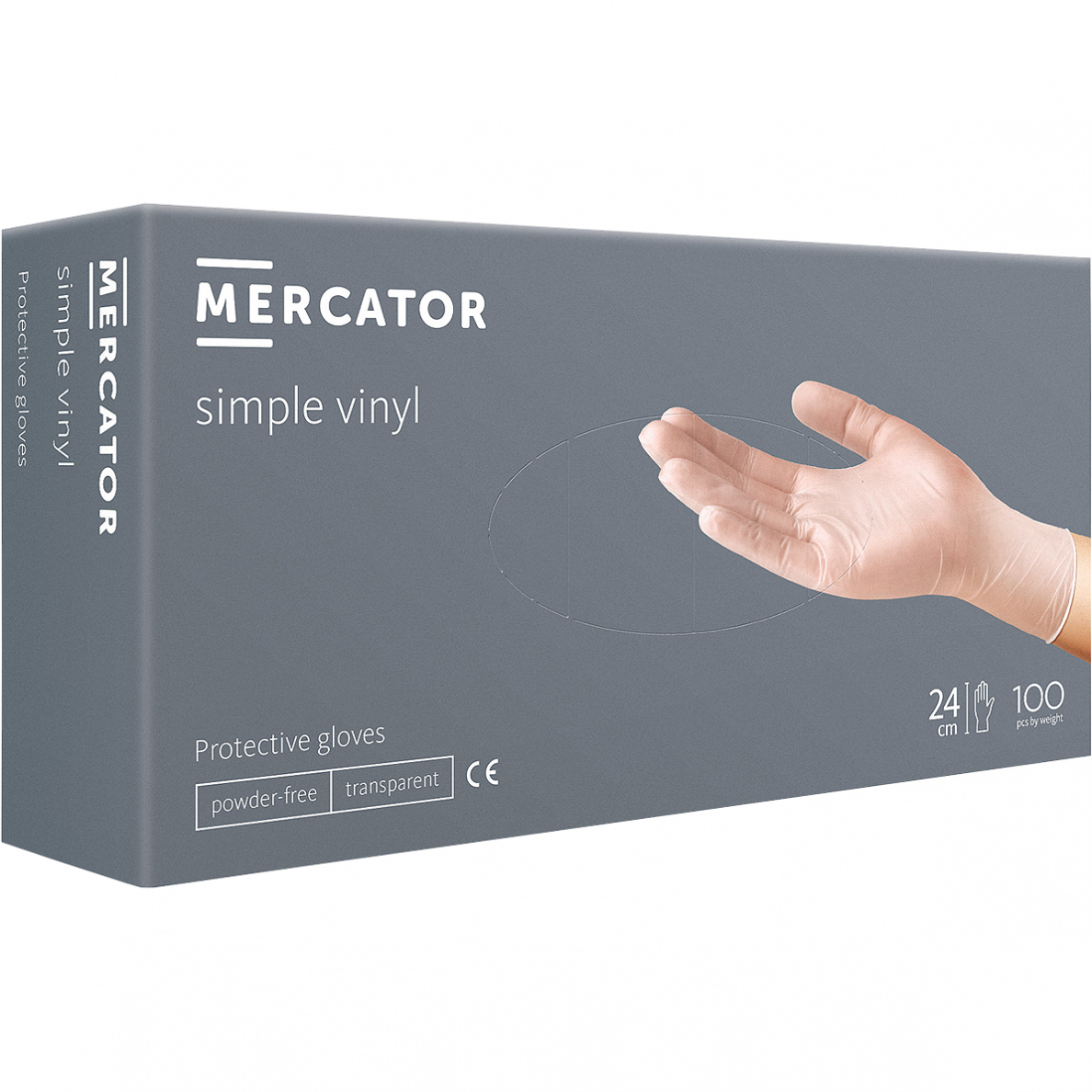 MERCATOR SIMPLE pirštinės vinilinės